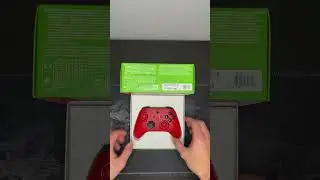 Xbox Series X Pulse Red Controller Unboxing
