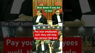 Shut down if you are in loss, pay well to your employees Gujrat High Court #justice #law #wages