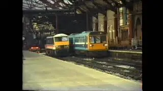 British Rail in 1990, Liverpool Lime Street with 47 87 and Pacers