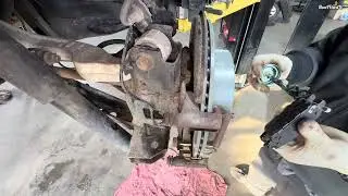 DIY 2013 Nissan Rouge Rear Brakes Replacement #brakesystem