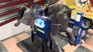 all-Tech amusement inc. 1950s Cow pony kiddie ride