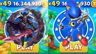 Sonic Dash - Dragon Shadow VS Metal Sonic _ Movie Sonic vs All Bosses Zazz Eggman