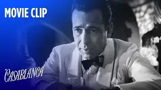 Casablanca Movie Scene | 