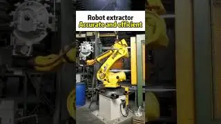 Robot extractor is used the die casting machine #diecastingmachine # #robot extractor