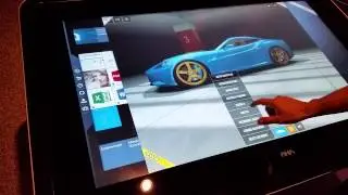 Interactive multi-touch table
