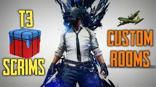 T3 SCRIMS WITH CUSTOM ROOMS | DEVIL DEEP | PUBG LIVE