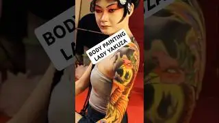 Body Painting Phoenix #shorts #bodyart #bodypaint #shortvideo #shortsvideo #short #photography