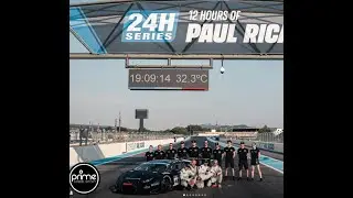 Paul Ricard 12h race start, crash and action onboard in Lamborghini Huracan Evo2 GT3. Extended edit