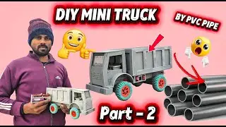 DIY Truck made by PVC pipe Part - 2 | Mini Truck DIY | Mini Tractor | Mini Trolley |#diycrafts #diy