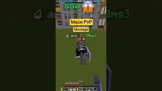 MINECRAFT MACE PVP MONTAGE 🤯 #hg #gaming #minecraft #mace #op #pvp #shorts #