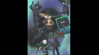 Speed paint - Inscryption Lonely Wizard (Fan art)