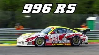 Porsche 996 GT3 RS - Huge revs, flames and downshifts