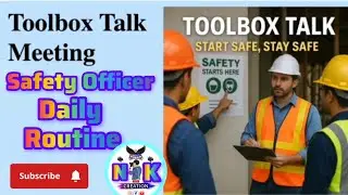 A day in the life of a Safety Officer 🚨 Ever wondered what a Safety Officer does on a daily basis? 🤔