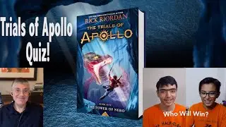 Rick Riordan Trials of Apollo Quiz w/ The Half Blood Report!