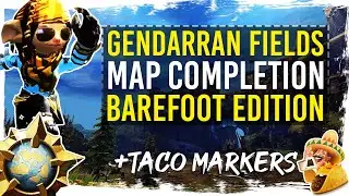 Guild Wars 2 - Gendarran Fields Map Completion with TacO Markers
