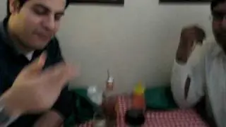 Midhat And Adnan Pizza Eating Competition 2