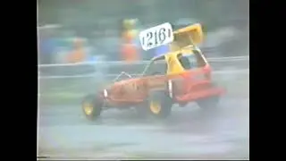 Brisca stockcars 216 Graham France heat win AYCIFFE 1985