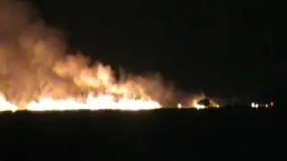 Grass Fire on Dyer Ln and Watt Ave 7-20-09