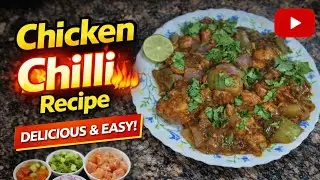 Ek Plate Chicken Chilli Aur MAA Ki khamoshi💕🐔 Chicken chilli recipe in Love...