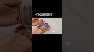 Combo set for raindrop glass bangles and stone set bangles #newcollection #fashion #traditional