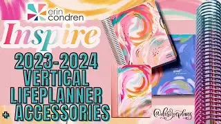 NEW! ERIN CONDREN INSPIRE VERTICAL LIFEPLANNER | 2023-2024 | ETTAVEE | REVIEW