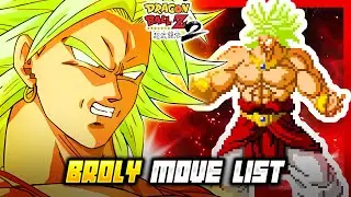 BROLY MOVE LIST - Dragon Ball Z Super Butouden 2 (DBZSB2)