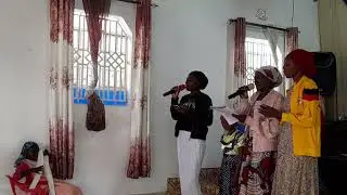 Joyful moments as Mama Esther and the Ngaruiya family praise Elohim with energetic song