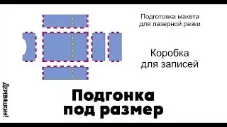 Меняем размер коробки. Моделирование в программе Fusion 360. Лазерная резка. Деревяшкин