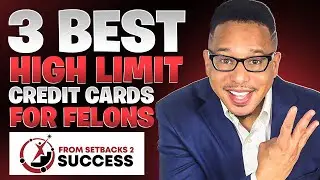 Which Credit Cards Give the Highest Limits | Top 3 High Limit Credit Cards For Felons🤑👀💯#creditcards