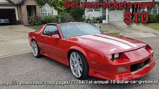 1992 Camaro RS 25th Anniversary Edition GIVEAWAY link in description!!
