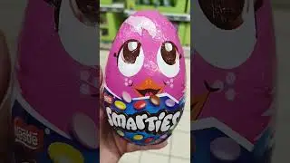 💖 Smarties Chocolate Egg 🍫🥚 #smarties #shortsfeed #shorts #chocolate #sweet #youtubeshorts