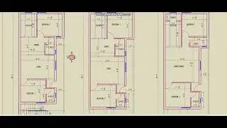 20x60 SOUTH FACING FLOOR PLAN