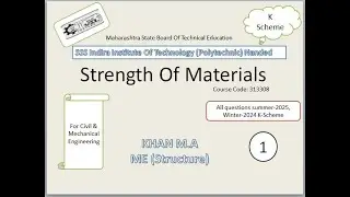 Moment of inertia||strength of materials||ce-3k||me-3k||msbte