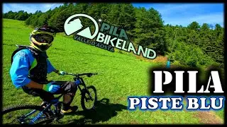 PILA Bikepark, Piste BLU