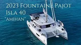 Stunning 2023 Fountaine Pajot Isla 40 – Catamaran Tour