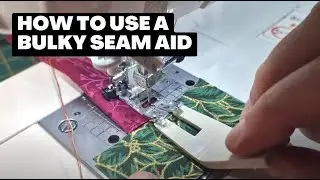 How to use a Bulky Seam Aid - Always Knitting & Sewing