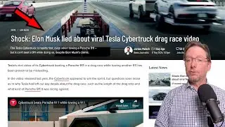 &laquo;Победа&raquo; Cybertruck в дрэг-рейсинге провалилась 😂 &mdash; MGUY EV News 18 мая 2024 г. | MGUY Australia