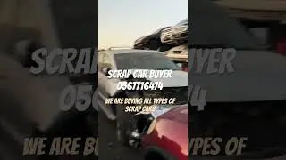 We are buying all types of scrap cars. #vehicles #scrapcars #scrapyard