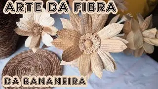 tudo oque da para fazer com a fibra da bananeira