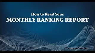 How To Read Your Ranking Report