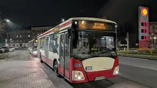 Jelcz M121I3 #359 (PKM Sosnowiec) Przejazd przez Będzin, Czeladź, Siemianowice na linii 42 4K60