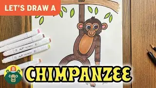 How to Draw a CHIMPANZEE! - [Episode 32]