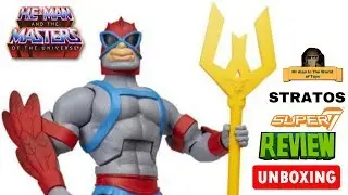 Masters Of The Universe Club Grayskull Wave 4 Stratos Figure Review