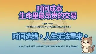 时间成本/ Time cost/普通话广播/ Mandarin broadcast/Mandarin Pinyin