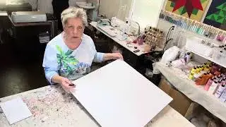 # 1 Barn Quilts by Debra, tutorial on preparing your  board, part 1
