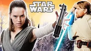 Why Luke&rsquo;s Lightsaber Calls to Rey - Star Wars Theory