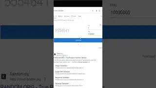 Trying to get 1 in number generator #8