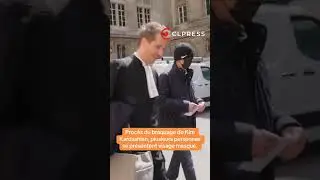 Kim Kardashian : arriv&eacute;e de personnes visage masqu&eacute; au proc&egrave;s du braquage de Kim K &agrave; Paris