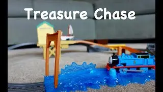 Thomas and Friends Treasure Chase Set Track Build