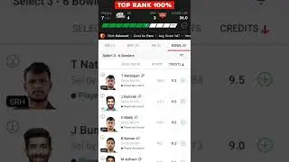 TEAM RANK #1 MI VS SRH BEST TEAM PREDICTION | DREAM11 2022 | TATA IPL 2022